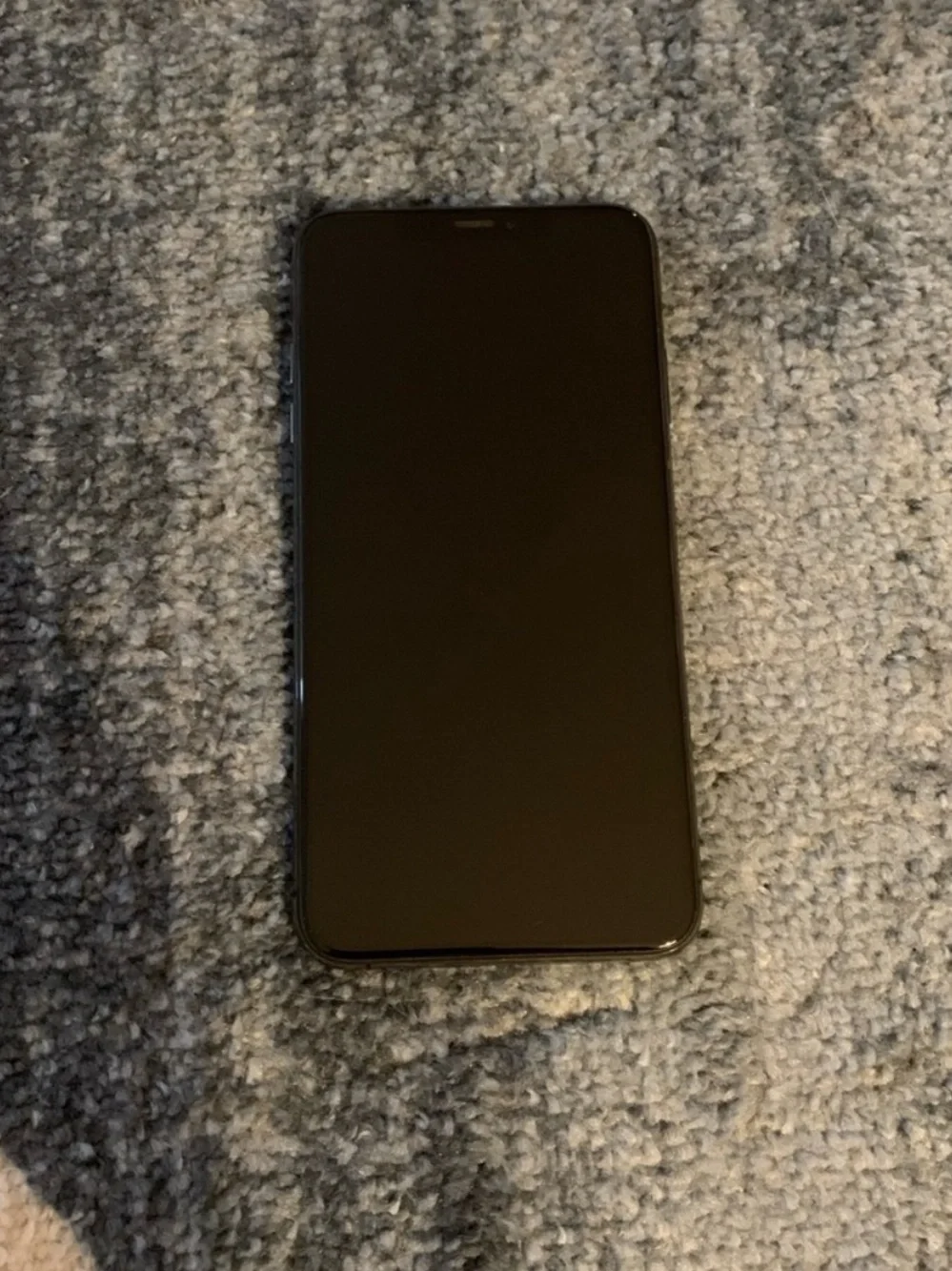 Apple iPhone XS Max - Space Gray with Black OtterBox Case and Box